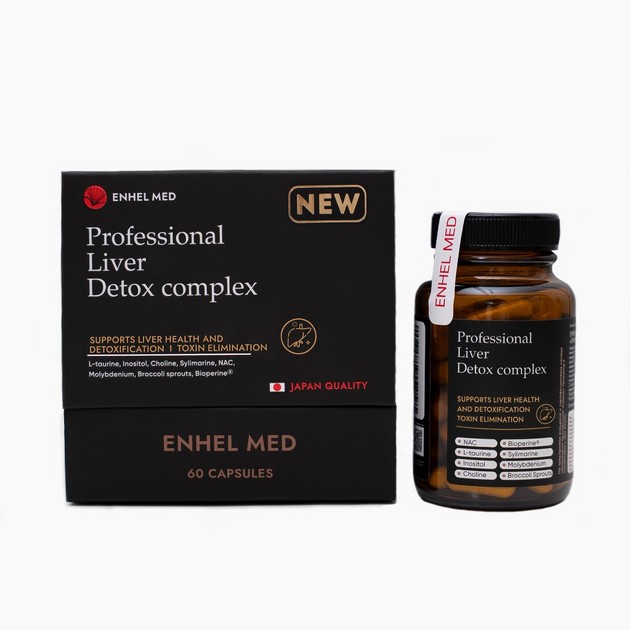 Enhel Med Professional Liver Detox Complex
