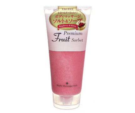 Enhel FRUITS MASSAGE SALT RASPBERRY HONEY 500G