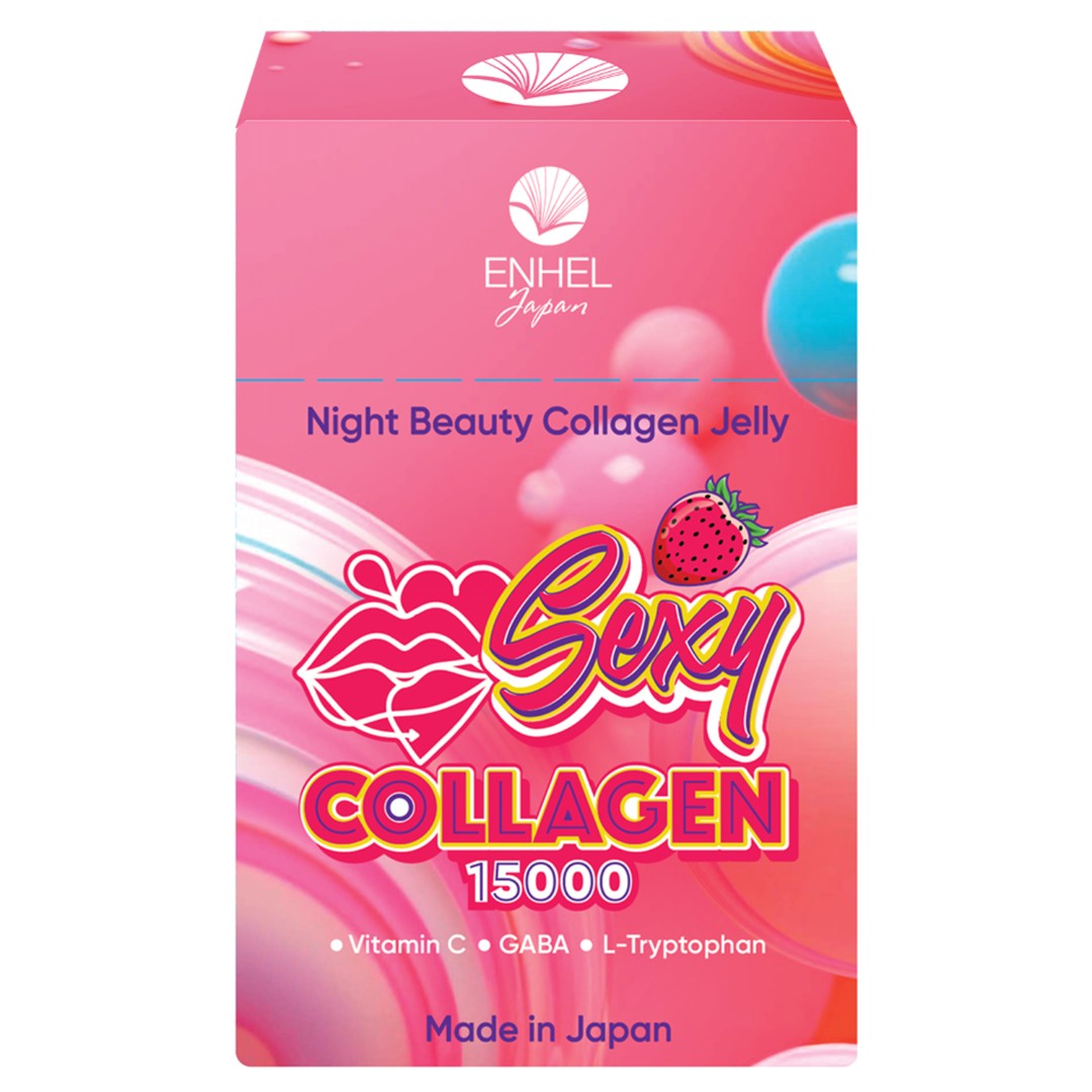 Enhel Japan Night Beauty Collagen Jelly