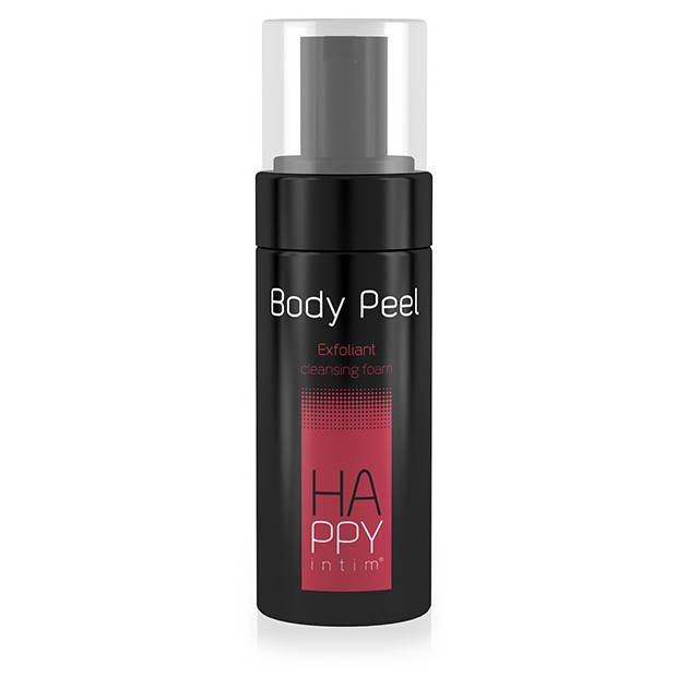 HAPPY intim Body Peel Exfoliant cleansing foam