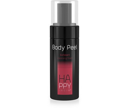 HAPPY intim Body Peel Exfoliant cleansing foam