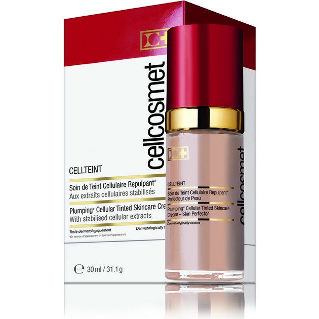 Cellcosmet Cellmen Cellteint Plumping Cellular Tinted Skincare Cream