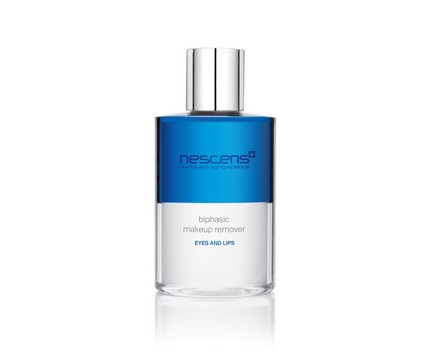 Nescens Biphasic Makeup Remover eyes and lips
