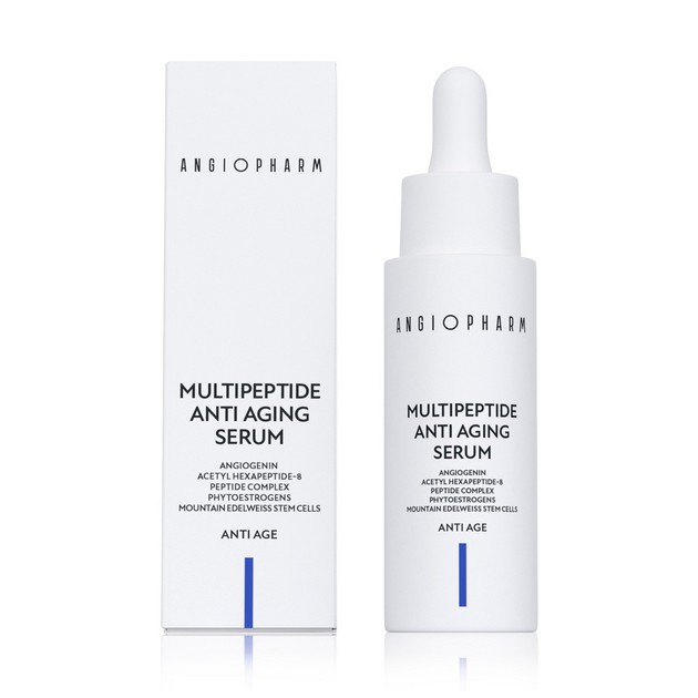 Angiopharm Мультипептидная омолаживающая сыворотка, 30 мл