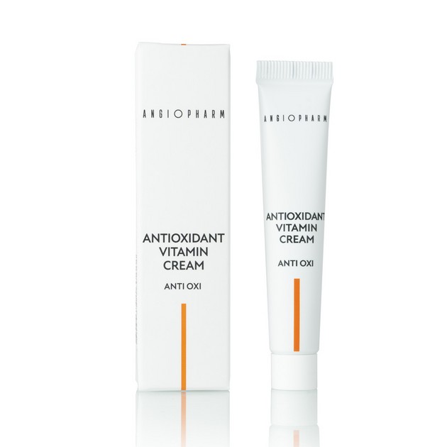 Angiopharm Антиоксидантный крем с витамином A, E, C, 7 мл