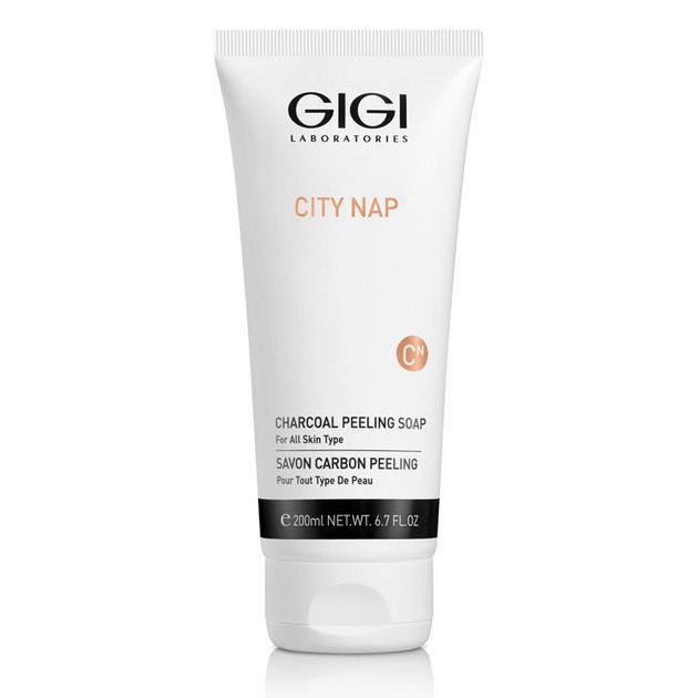 GIGI City NAP Charcoal Peeling Soap