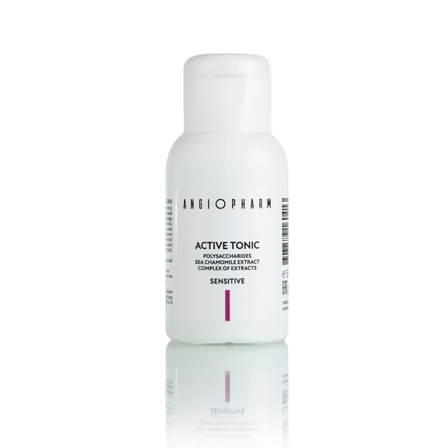 Angiopharm Активный тоник для чувствительной кожи, 50 мл