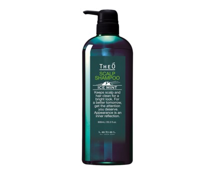 THEO Scalp shampoo ice mint, 600 мл