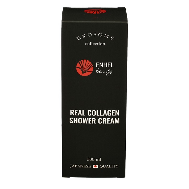 Enhel Beauty Real Collagen Shoer Cream, 500мл
