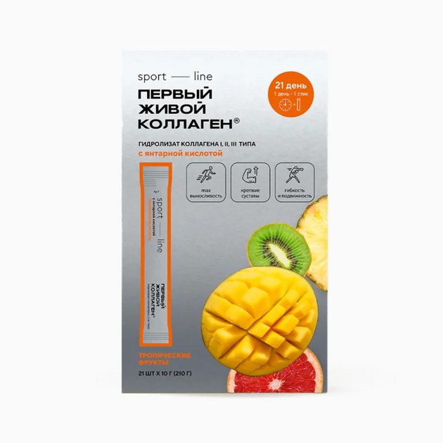 Colla Gen Живой коллаген в стиках - Спорт